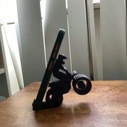 Mobile phone holder or motocross cell phone holder