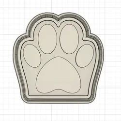 Paw Cookie Cutter