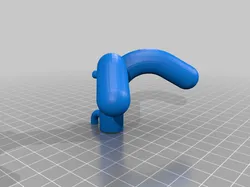 Pegboard Hot Glue Gun holder