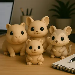 Rodent Club Bundle - Kawaii Animals Collection