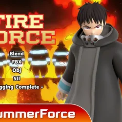 Shinra Kusakabe - Fire Force
