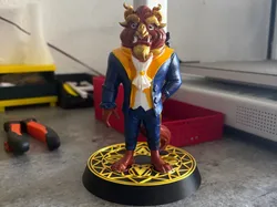 The Beast – Figure for Self-Painting - Free 3D Print Model