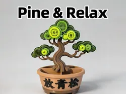 The Relax Candy Box | Four Compartment | Multi-color Separate Parts - Free 3D Print Model