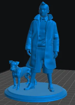 tintin and milou realism