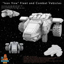 3D Printable Iron Oath ‘Shtorm’ Armored Personnel Carrier – Frontline Fortress on Wheels