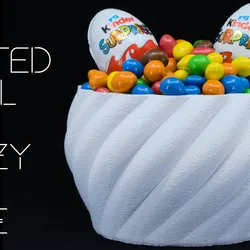 3D printed BOWL with Fuzzy Skin Function