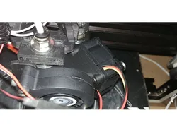 adapter for 40mm E3D v6 hotend fan