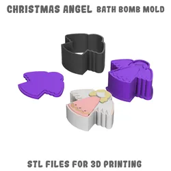 Angel bath bomb mold