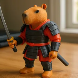 Capybara Samurai – Cute Warrior