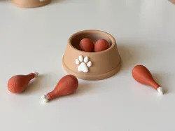Chicken drumstick - Free 3D Print Model