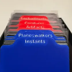 Collectible Card Game (CCG) Dividers