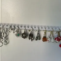 Earring Holder - (Adhesive Mounted)