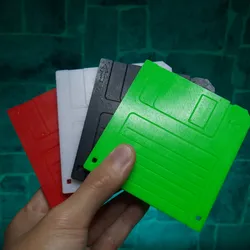 Floppy Disk Micro SD Card Holder