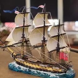 GB British Razee Frigate HMS Majestic (58 guns), 1813-16, AOA-GB-20