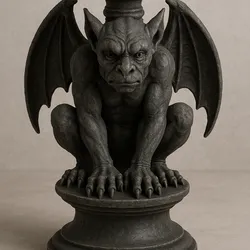 Gothic Gargoyle Candelabra
