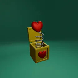 Heart surprise box