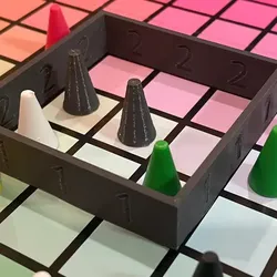 Hues And Cues Board Game Pieces