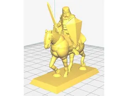Knight on horseback