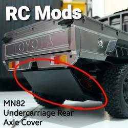 MN82 RC Undercarriage Rear Axle Cover