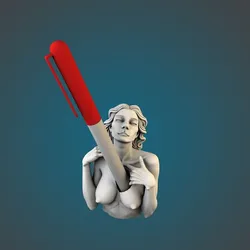 Naked Woman Pen Holder