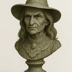 Old Witch Bust