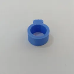 Ring Symbol Meeple Silhouette – 3D Printable Game Token