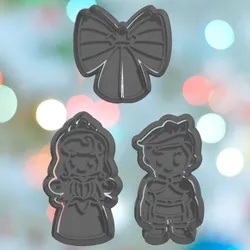 Sleeping Beauty Cookie Cutter Set