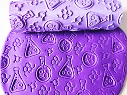Texture Roller Science Chemistry Themed - Free 3D Print Model