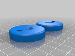 Toilet seat hinges