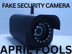 Totally real security camera (Its fake) - Free 3D Print Model
