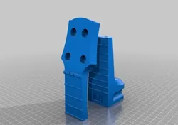 Ukulele neck with holes for pegs