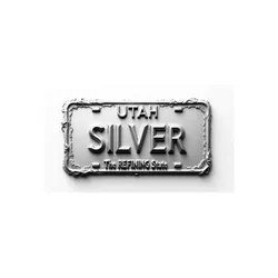 utah license plate coin bar wall art (double sided)