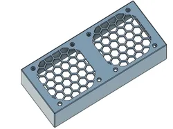 双8cm风扇散热安装支架 / dual 8cm fan cooling bracket - Free 3D Print Model