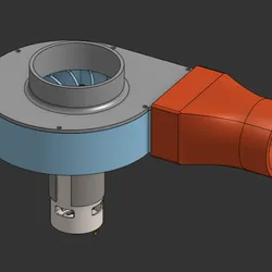 3D Centrifugal Blower-775 DC Motor