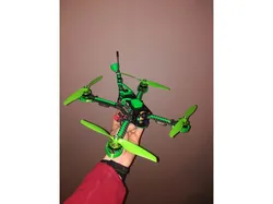 AK PRO 7"  TBS Immortal antenna
