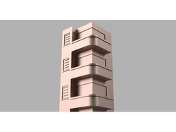 Bauhaus Chess Piece - Pinkser Street, Tel Aviv