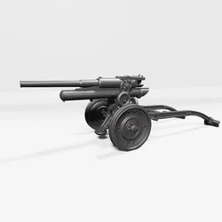 Bohler 47mm anti‑tank gun = Canone 47/32 mod.1935 (KNIL, Austria, Italy)