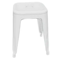 Classic White Stool