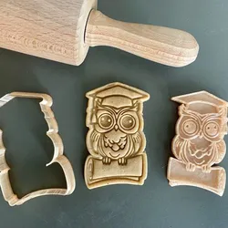 Graduation Owl Cookie Cutter