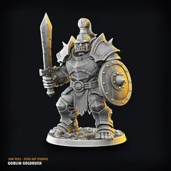 Grukk Goldbane - Echo Art - Goblin Goldrush