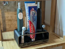 Oral B io2 Holder functional with charging function - Free 3D Print Model
