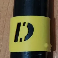 Oral-B toothbrush color ring, letter 'D'  (whole alphabet available)