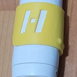 Oral-B toothbrush color ring, letter 'H'  (whole alphabet available)