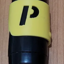 Oral-B toothbrush color ring, letter 'P'  (whole alphabet available)