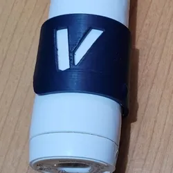 Oral-B toothbrush color ring, letter 'V'  (whole alphabet available)