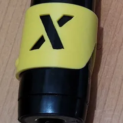 Oral-B toothbrush color ring, letter 'X'  (whole alphabet available)