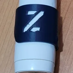 Oral-B toothbrush color ring, letter 'Z'  (whole alphabet available)