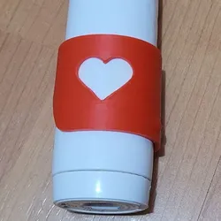 Oral-B toothbrush color ring, LOVE  (other emoji's and whole alphabet available)