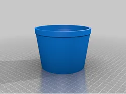 Simple flower pot