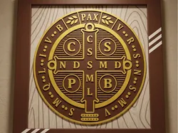St. Benedict Medal - Decorative Frame - Free 3D Print Model